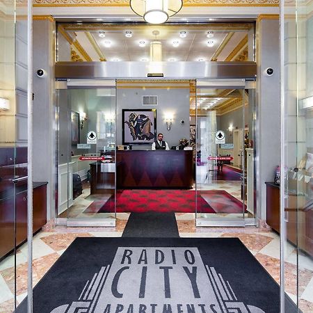 Radio City Apartamentos Nueva York Exterior foto